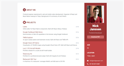 Desktop Screenshot of nickjanssen.com